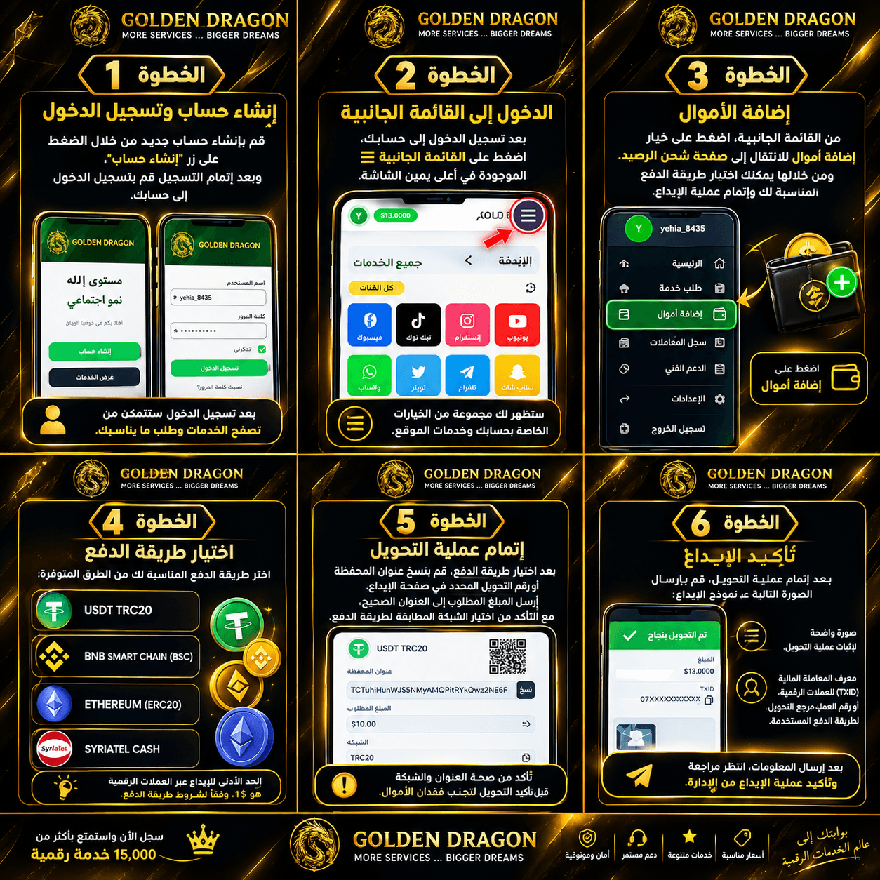 دليلك لاستخدام موقعنا والشحن📜💸