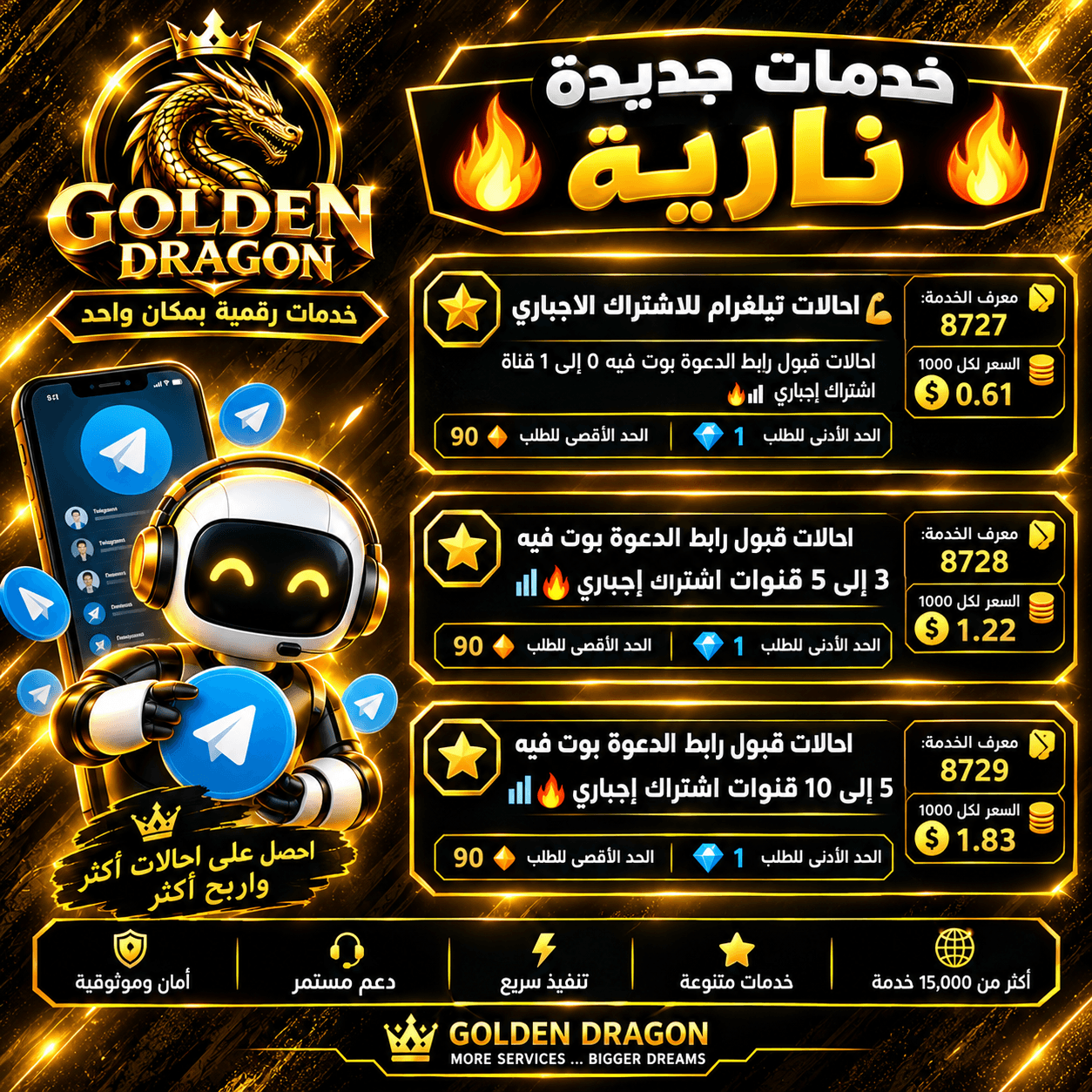 👥احالات بوتات للاشتراك الاجباري🤩🔥